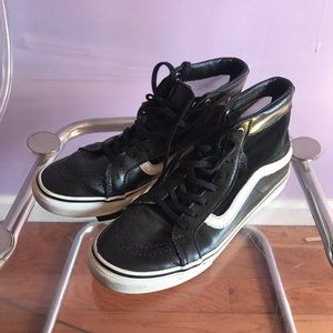 Vans Sk8-Hi Slim Cutout Black Sneakers